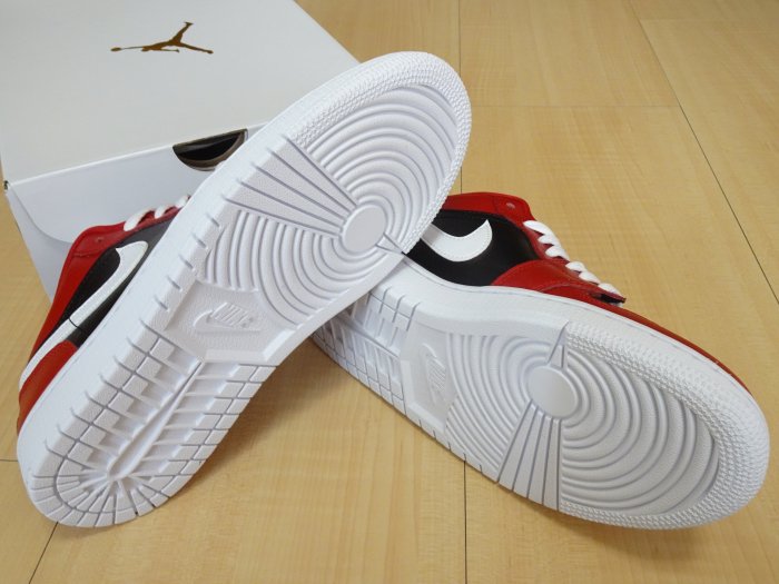 jordan 1 low chicago flip on feet