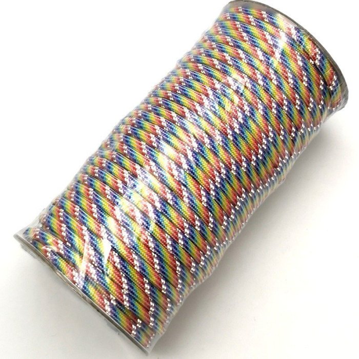 【珍愛頌】A285 反光營繩 50米長 5mm粗 反光繩 PP+3M反光絲 帳篷 天幕 炊事帳 客廳帳 營柱 營釘 露營