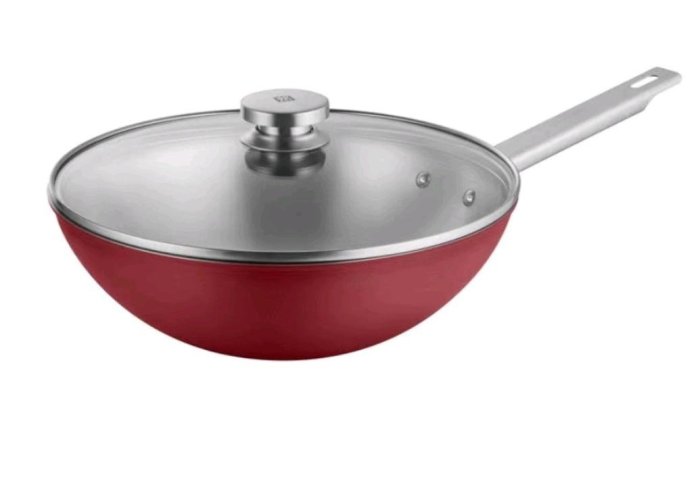 德國 雙人 不鏽鋼炒鍋 單柄含蓋 30cm 大容量 好翻炒 深炒鍋 現貨