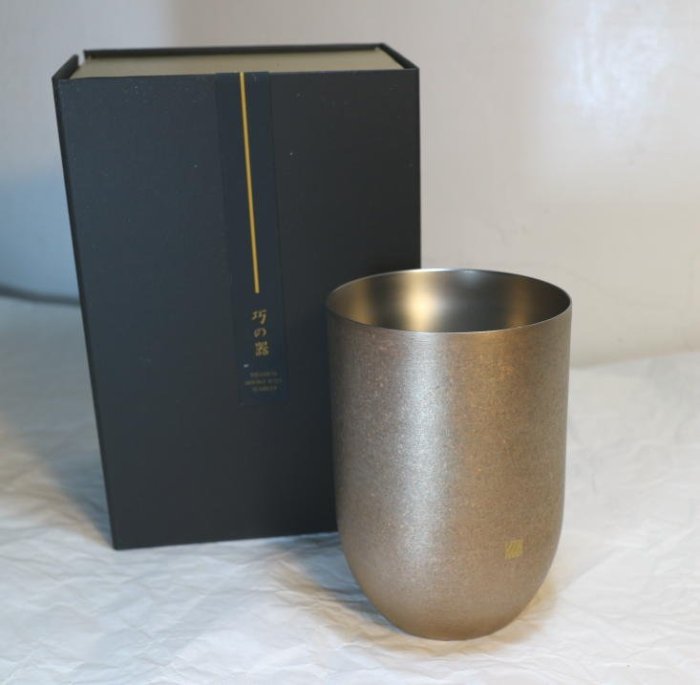 HORIE~日本製造~和瑞宜~鈦杯~T07ZN400SS~然~二重構造~鈦金屬杯~內銀