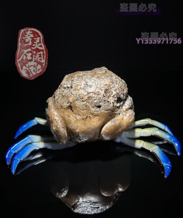 中国　玉石寿山石彫刻　蟹　置物　V　R7799B 中国 玉石寿山石彫刻 蟹 置物 V R7799B 中国 玉石寿山石彫刻 蟹