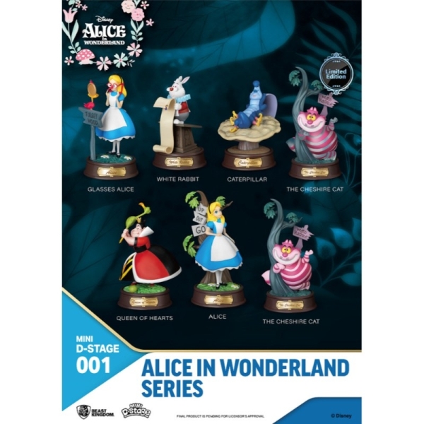 迪士尼Disney 愛麗絲的幻想世界 盲盒(隨機出貨)【拆封不退】