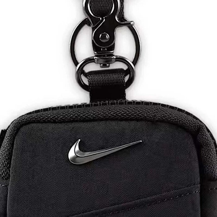 【曼森體育】NIKE AURA 耳機掛包 黑 / 粉 2色 旅行小包 零錢小包 高質感