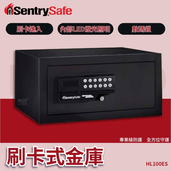 SentrySafe 刷卡式金庫 HL100ES 防盜 密碼保險箱 電子鎖 保險櫃