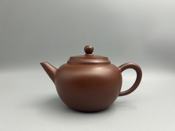 台灣作家馬超手拉坏特大水平壺台灣製造手工茶具紫泥壺茶具台灣壺紫砂壺