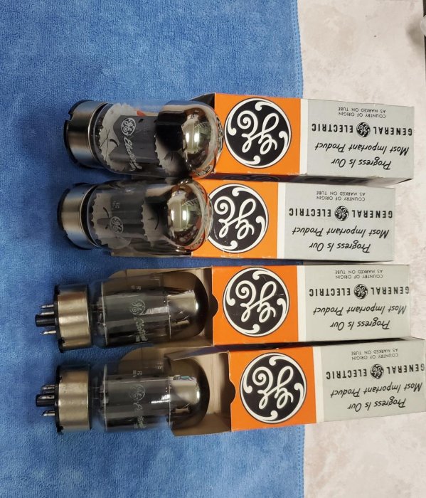 General Electric 6550 真空管 2本セット Yahoo!オークション -「ge 6550」の落札相場・落札価格