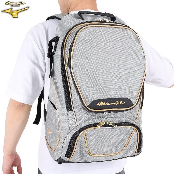 貝斯柏~日本進口美津濃MIZUNO PRO 棒壘球裝備後背包/多功能後背袋 1FJD340605 大容量40L特價$3470/個