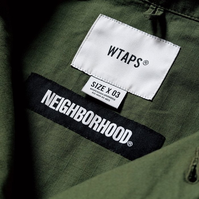 Sサイズ　neighborhood × wtaps jungle WTAPS x Neighborhood Jungle Jacket . #T2P1SOLD