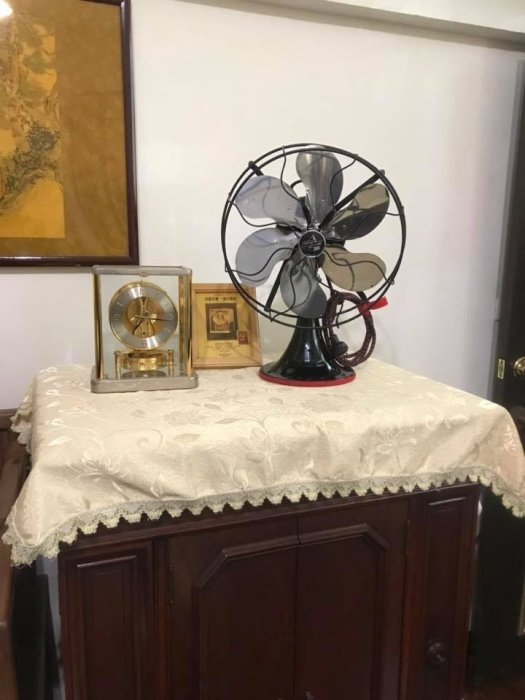 阿德古董店 1920年美國古董電扇 愛默生 Emerson 29646電風扇 全省買賣 大陸 越南 臺灣 古董傢俱 古物