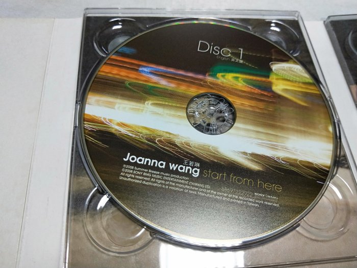 昀嫣音樂(CD172) 王若琳JOANNA WANG START FROM HERE 新力保存如