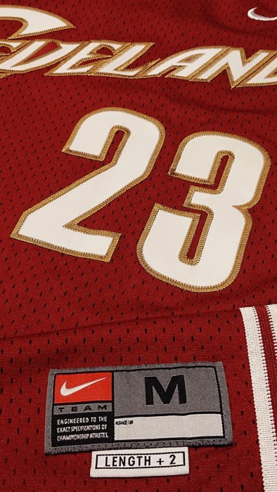 已售出) Lebron James Nike NBA 騎士隊新人年球衣HWC Rewind SW