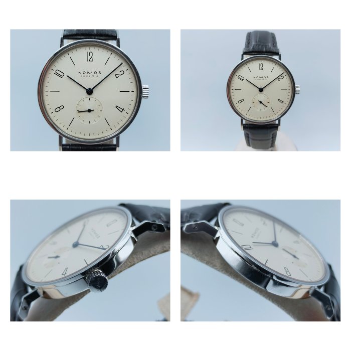 發條盒子H2000】NOMOS 德國品牌Tangente Expo 2000 數字白面經典