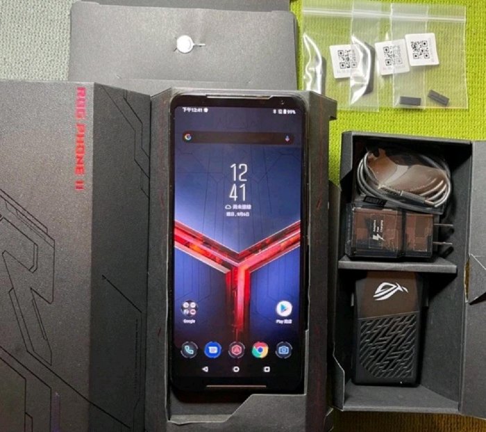 ASUS - ROG Phone 2 （ZS660KL）国内版 華碩ROG Phone II 2 ASUS ZS660KL 12G/512G 幻影黑色6.59吋5G+4G