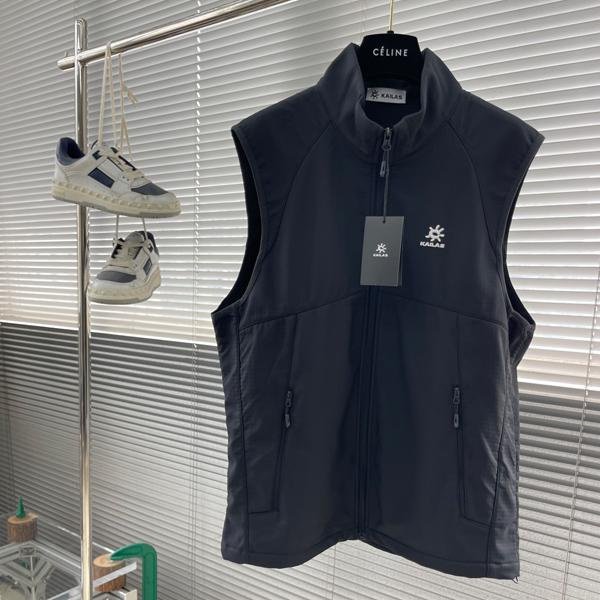 『名品站』KAILAS凱樂石 秋冬新款時尚休閒馬甲外套 英倫風型男立領外套 原單大牌 專櫃精品戶外運動速幹背心夾克511AT1084