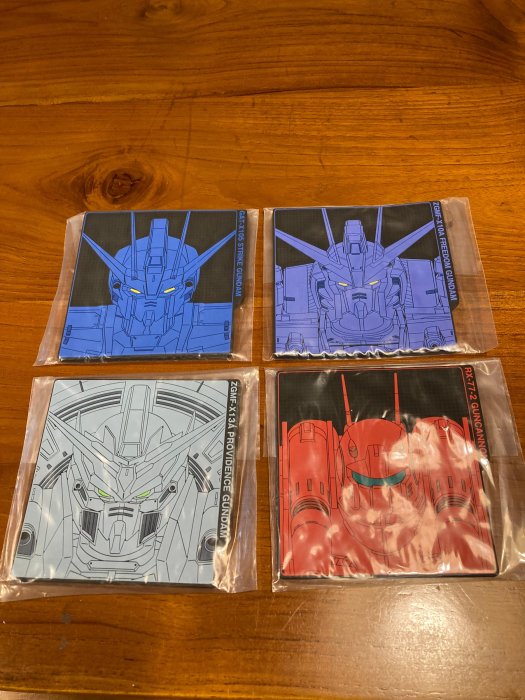 一元起標無底價 - 一番賞 Gundam鋼彈橡膠杯墊