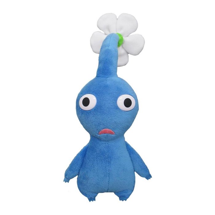 藍色皮克敏 絨毛玩偶 17cm 娃娃 玩偶 PK02 皮克敏 Pikmin 任天堂 三英貿易 日本正版 193513