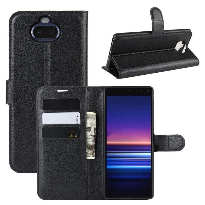 索尼 Xperia 1 10 ii III Xperia L1 L3 皮革卡槽錢包保護套手機殼