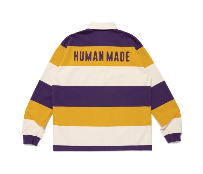 HUMAN MADE RUGBY SHIRT 長袖POLO衫。太陽選物社| Yahoo拍賣