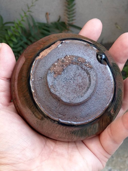 中国　宋　建窯　香炉　発掘　R77-2 中国美術 陶磁器 | 磁州窯黒釉白堆文水注 北宋〜金 12C