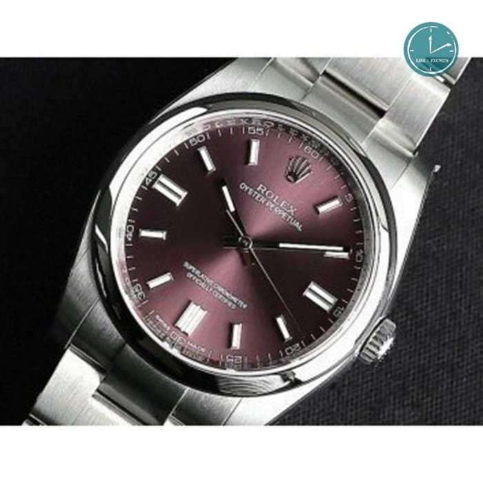 精品手錶 ROLEX 勞力士最新款男 女錶Ref. 116000  紫葡萄 36MM 現貨