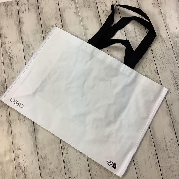 ＊日式雜貨館＊日本購入 北臉 The north face 購物袋 簡約款購物袋 S M L 三款尺寸 韓國北臉購物袋