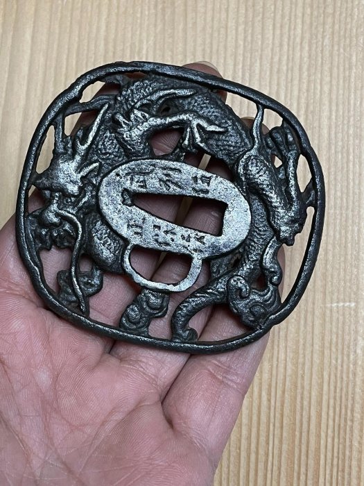 爆買い，限定SALE ◇海◇紫銅金銀鍍 刀鍔 縁頭 目貫 5