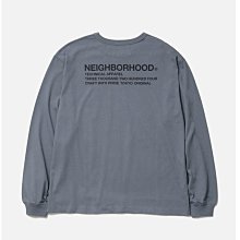NEIGHBORHOOD SHELTECH WARM CREWNECK LS。太陽選物社252BWNH-CSM02