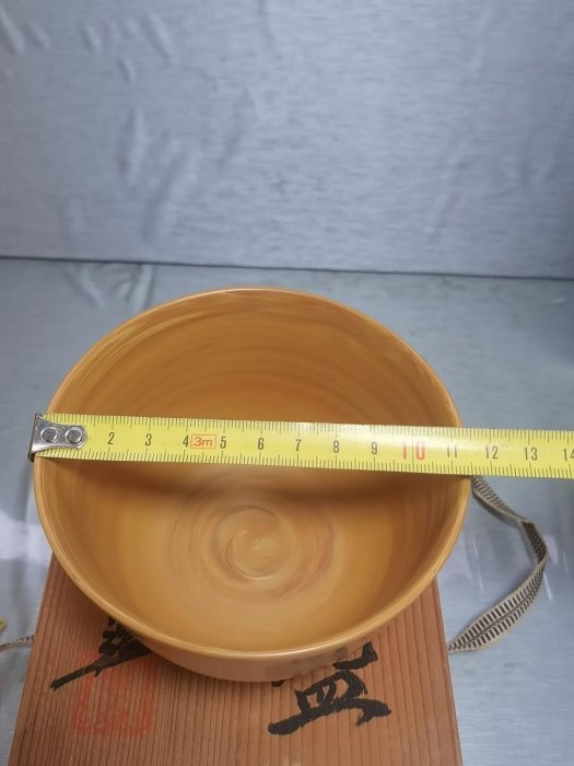 日本回流，常滑燒抹茶碗，練上茶碗，絞泥茶碗，陶香園，加藤香山，原盒