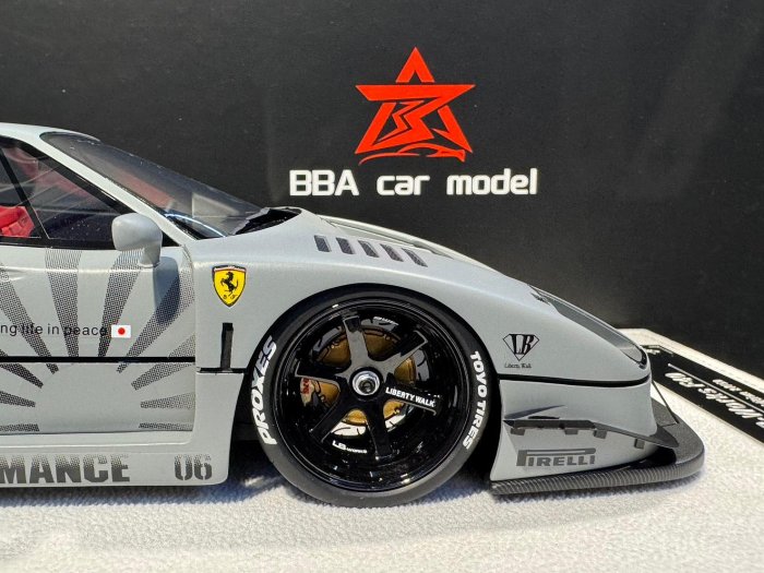 吉華@ 1/18 BBA Model LBWK F40 Zero Fighter 戰鬥灰| Yahoo拍賣