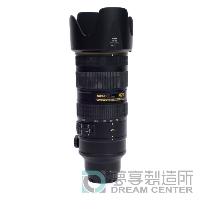 夢享製造所 Nikon AF-S NIKKOR 70-200mm f/2.8G ED VR II (小黑六)器材出租