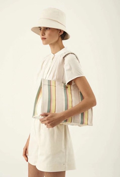 ╭☆包媽子店☆Oroton 澳洲輕奢品牌帆布簡約大容量托特包單肩手提包通勤包((2色現貨台灣))