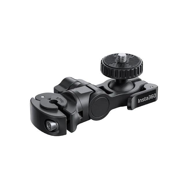 【中壢NOVA-水世界】Insta360 通用 原廠 配件 - 後視鏡支架 機車 摩托車 支架 O型 橫桿夾