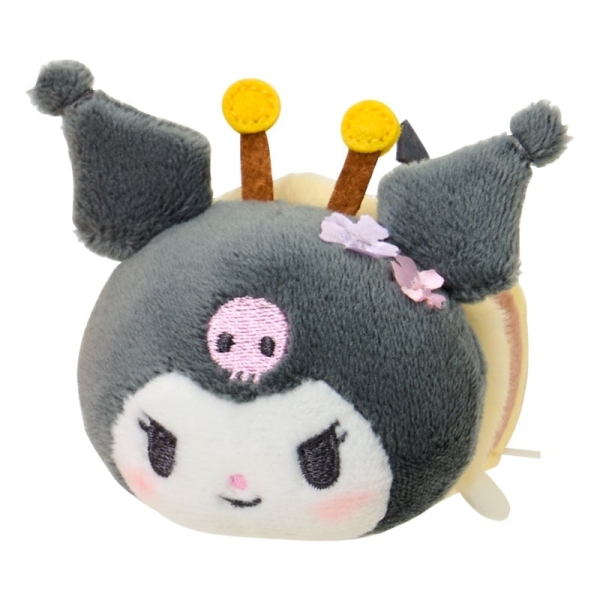 asdfkitty*庫洛米 蜜蜂 造型絨毛玩偶-可當包包吊飾 掛飾-日本正版