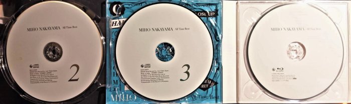 中山美穗Miho Nakayama ~ All Time Best 【初回限定盤】( 3CD+Blu-ray