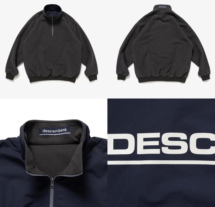 DESCENDANT TIDE HALFZIP JACKET。太陽選物社| Yahoo拍賣