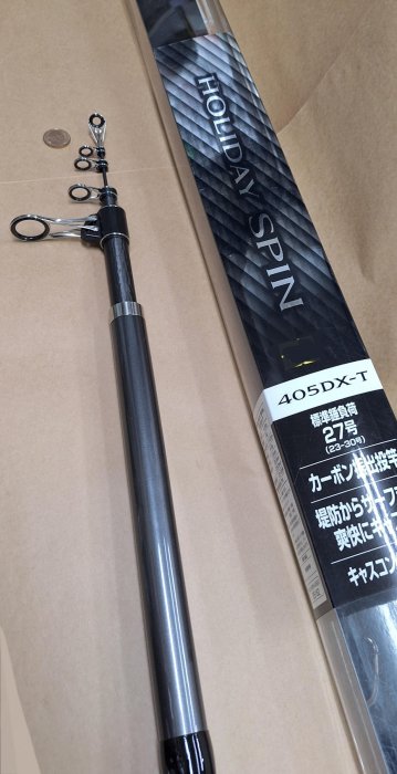 欣の店】SHIMANO HOLIDAY SPIN 輕量振出遠投竿27號405DX-T 岸拋遠投海