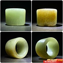 清代老和田玉扳指清代和田玉玉扳指老玉扳指明清玉器扳指籽料【藝海拾珍
