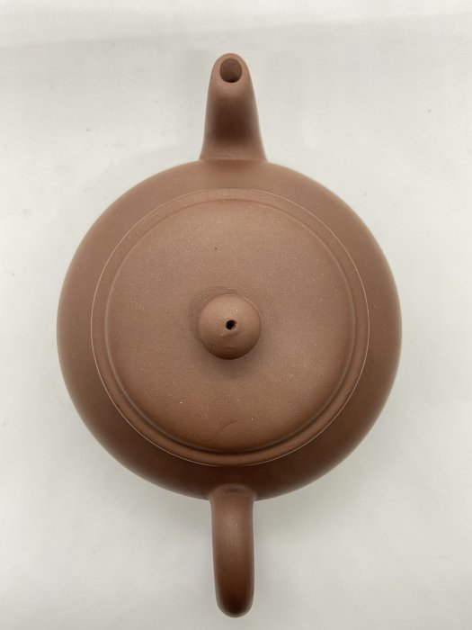 楓香堂= 宜興紫砂紅泥水扁壺顧景舟親侄顧幼之款有證書| Yahoo拍賣