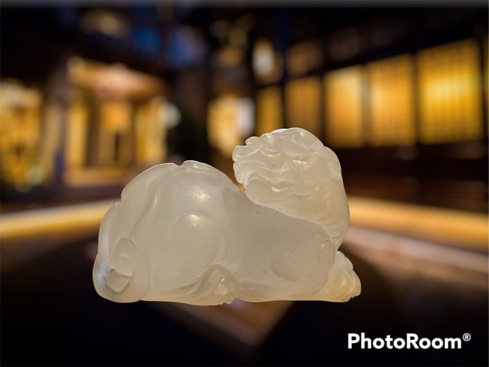 采芝齋】早期收藏清代壽山石荔枝凍獨角貔貅| Yahoo拍賣