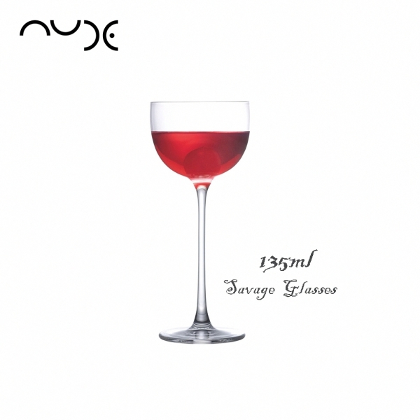 【NUDE】 Savage系列 Pony Glasses 水晶調酒杯 135ml 酒杯 高腳杯 水晶玻璃
