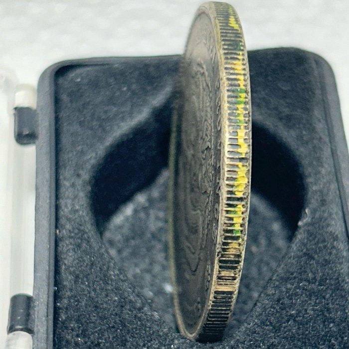 1897年大清光緒23年光緒元寶二十三年安徽省造庫平七錢二分銀幣ㄧ枚可