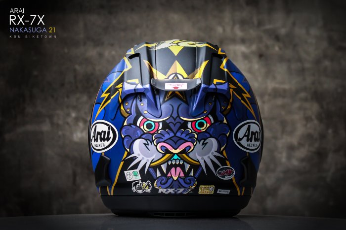 ☆KBN☆鐵馬堂日本Arai RX-7X NAKASUGA 21 中須賀克行大眼睛全罩