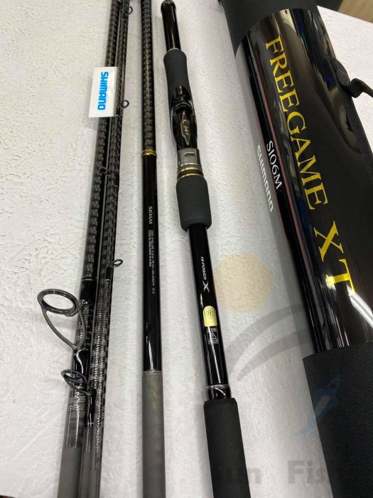 三富釣具》請勿直接出價*SHIMANO FREE GAME XT 海水路亞竿S96M 另有