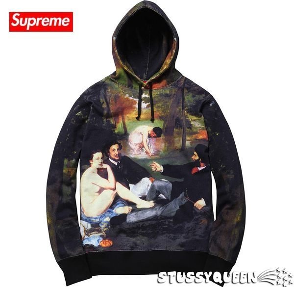 超搶手】全新正品最強秒殺款Supreme Le Bain Hoodie Pullover 油畫連身