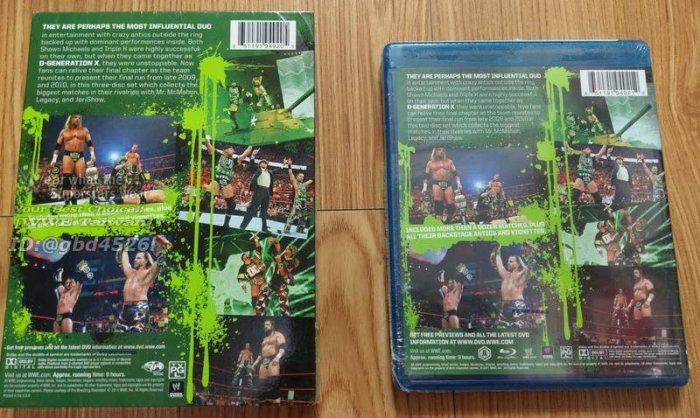 美國瘋潮]正版WWE DX One Last Stand Blu-ray DX軍團之經典再現精選集
