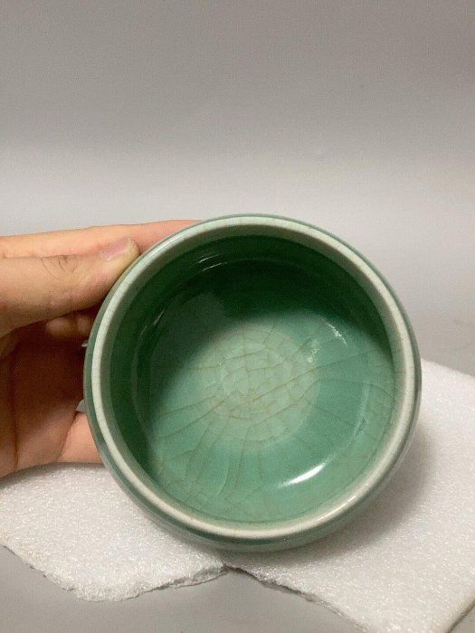 龍泉窯筆洗古董筆洗老物件| Yahoo拍賣
