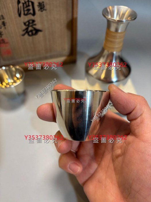 「點銅乾茂自造」古錫製，清時代 迴流老錫茶葉罐乾茂號造點銅小號抹茶粉罐