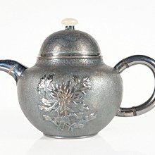 【純銀 茶壺 銀壺 總重約226.7G】
