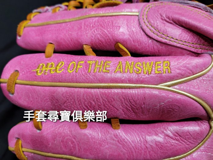 全新現貨～One of the answer 母親節松坂大輔樣式硬式投手手套限量18咖