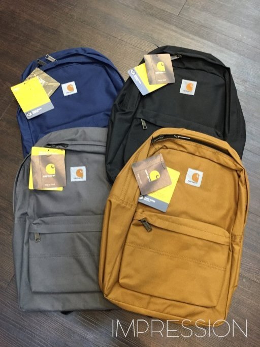 【IMPRESSION】CARHARTT TRADE BACKPACK 後背包 LOGO 4色 經典復古背包